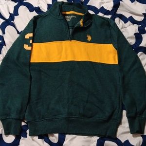 NWOT U.S. Polo Assn. boy's 1/4 zip pullover